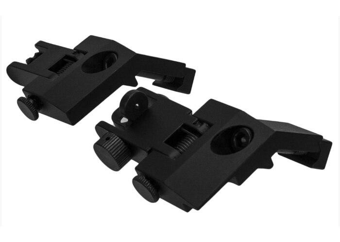 45 Degree Flip-Up Iron Sights/Spring Loaded - BLACK RIFLE DEPOT 45 Degree Flip-Up Iron Sights/Spring Loaded BLACK RIFLE DEPOT 45 Degree Flip-Up Iron Sights/Spring Loaded