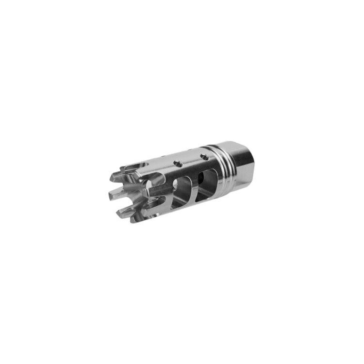 Crown AR 15 Muzzle Brake - Stainless - BLACK RIFLE DEPOT Crown AR 15 Muzzle Brake - Stainless, AR 15 Muzzle Device, AR 15 Flash Hider, AR 15 Parts, AR Parts, AR 15 Upper Parts BLACK RIFLE DEPOT Crown AR 15 Muzzle Brake - Stainless, AR 15 Muzzle Device, AR 15 Flash Hider, AR 15 Parts, AR Parts, AR 15 Upper Parts