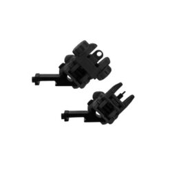 BLACK RIFLE DEPOT Polymer 45 Degree Pop-Up Sights, AR 15 Parts, AR 15 Accessories, AR 15 Sights