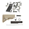 BLACK RIFLE DEPOT SOPMOD AR 15 Lower Build Kit - FDE, AR 15 Lower Build Kit, AR 15 Lower Kit, AR15 Lower Build Kit, AR 15 Lower Parts, AR 15 Lower Receiver Parts, AR15 Kit, AR 15 Kit, Best AR 15 Lower Build Kit, American Made AR 15 Lower Build kit, AR 15 Parts, AR15 Parts, AR Parts