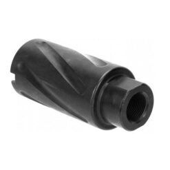 BLACK RIFLE DEPOT 1/2x28 5.56 Spiral Fluted Muzzle Brake, AR 15 Parts, AR 15 Muzzle Device