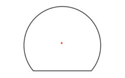 Trijicon SRO Sight Adjustable LED 1.0 MOA Red Dot