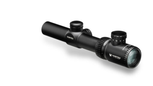 Vortex Crossfire II 1-4x24mm 30mm Tube SFP V-Brite MOA Rifle Scope, Black - Black Rifle Depot