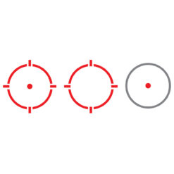 Holosun HS512C Enclosed 2 MOA Reflex Sight - 65 MOA Circle