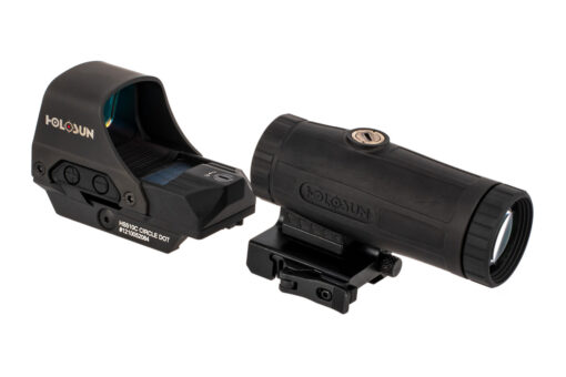 Holosun HS510C Red Dot & HM3X Magnifier Combo - Black Rifle Depot