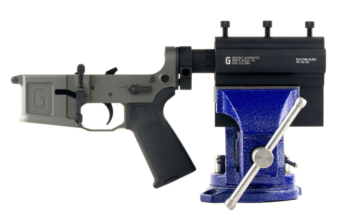 Geissele-Automatics-AR-15M4-Reaction-Block-Lower-Receiver-Assembly-Tool-Mil-Spec-Buffer-Tube-Only-Geissele-Automatics-AR-15M4-Reaction-Block-Lower-Receiver-Assembly-Tool-Mil-Spec-Buffer-Tube-Only Geissele Automatics AR-15/M4 Reaction Block Lower Receiver Assembly Tool - Mil-Spec Buffer Tube Only