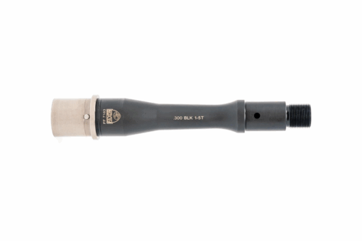 Faxon Match Series 6" GUNNER 300 BLK Pistol 1-5 416-R Stainless Nitride / Melonite 5R Nickel Teflon Extension Barrel - Black Rifle Depot