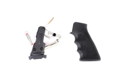 Hogue Rubber Overmold Grip w/ Samson Field Survival Kit - Black - Black Rifle Depot