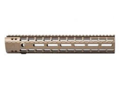 Aero Precision AR15 12.7" Enhanced M-LOK Handguard, Gen 2 - FDE Cerakote (w/ BAR Barrel Nut)