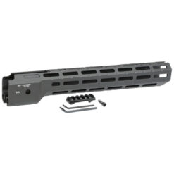 Midwest Industries, Handguard, 14" Length, M-LOK, Fits Ruger PC9 Carbine, Not Compatible with Fiber Optic Front Sight, Black Anodized Finish