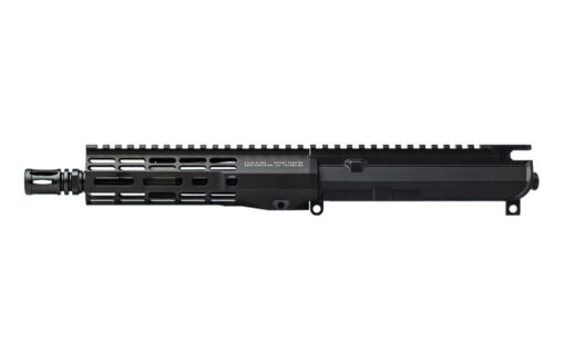 Aero Precision M4E1 Threaded Complete Upper, 8" 5.56 Barrel, 7.3" M-LOK ATLAS R-ONE Handguard - Anodized Black - Black Rifle Depot