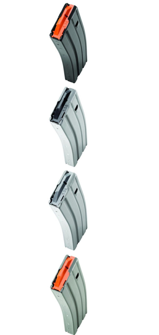 Duramag Speed Replacement Magazine Follower Detachable 30rd 223 Rem, 300 Blackout, 5.56x45mm NATO for AR-15 - Gray with Gray - Black Rifle Depot