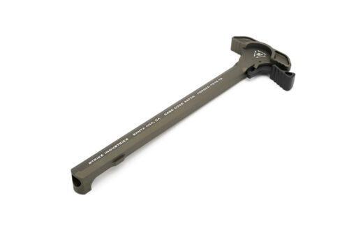 Strike Industries Extended Latch Charging Handle - OD Green - Black Rifle Depot