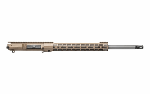 Aero Precision M5 Complete Upper 22" 6.5 Creedmoor SS Rifle Barrel ATLAS S-ONE 15" M-LOK HG - FDE Cerakote - Black Rifle Depot