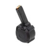 Magpul Industries PMAG D-50 9MM 50 Rounds Drum Fits Double Stack 9MM Glocks - Black