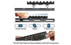 UTG PRO AR-15 Super Slim M-LOK 15