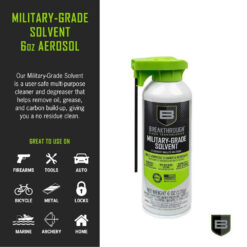 Breakthrough Clean Technologies Aerosol Military Grade Solvent, 6oz