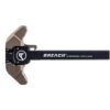 Aero Precision AR-10 Breach Ambi Charging Handle w/ Small Lever - Black/Kodiak Brown