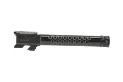 Zev Technologies Optimized Match Threaded Barrel For GLOCK 17 Gen 1-4 - Black DLC