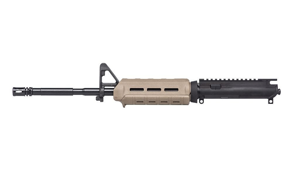 Aero-Precision-AR-15-16-5.56-Complete-Upper-w-Pinned-FSB-MOE-Carbine-FDE-Aero-Precision-AR-15-16-5.56-Complete-Upper-w-Pinned-FSB-MOE-Carbine-FDE Aero Precision AR-15 16" 5.56 Complete Upper w/ Pinned FSB, MOE Carbine - FDE