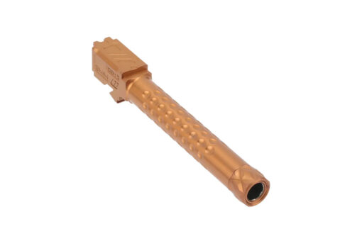 Zev Technologies Optimized Match Threaded Barrel For GLOCK 17 Gen 5 - Bronze - Black Rifle Depot