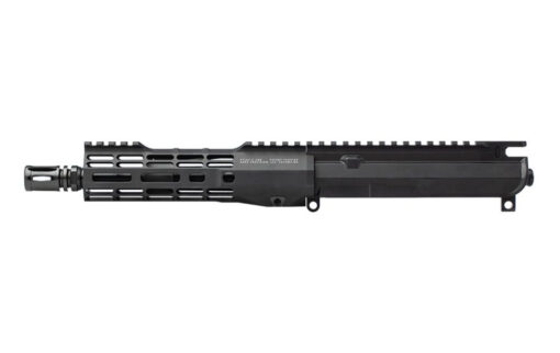 Aero Precision M4E1 Threaded Complete Upper, 8" 5.56 Barrel, 7.3" M-LOK ATLAS S-ONE Handguard - Anodized Black - Black Rifle Depot