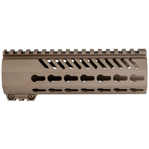 Mission First Tactical Tekko Metal AR15 Free Float Carbine 7" KeyMod Rail System Scorched Dark Earth - Black Rifle Depot