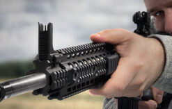 UTG AR-15 Super Slim Fixed High Profile Front Sight, Black