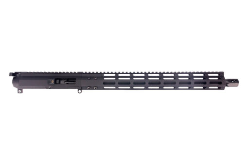 Foxtrot Mike 16" Rear Charging 9mm AR-15 Complete Upper w/ 4-Port Micro Brake - Black Rifle Depot