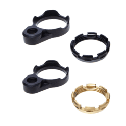 Fortis LE Lightweight Enhanced AR15 End Plate System - K1 - Castle Nut (Tapered)