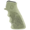 Hogue Overmold Pistol Grip w/ Finger Grooves (Ghillie Green)