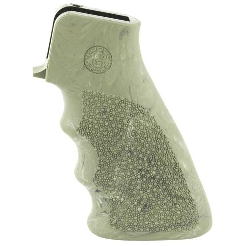 Hogue-Overmold-Pistol-Grip-w-Finger-Grooves-Ghillie-Green-Hogue-Overmold-Pistol-Grip-w-Finger-Grooves-Ghillie-Green Hogue Overmold Pistol Grip w/ Finger Grooves (Ghillie Green)
