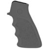 Hogue Overmold Pistol Grip w/ Finger Grooves (Grey)
