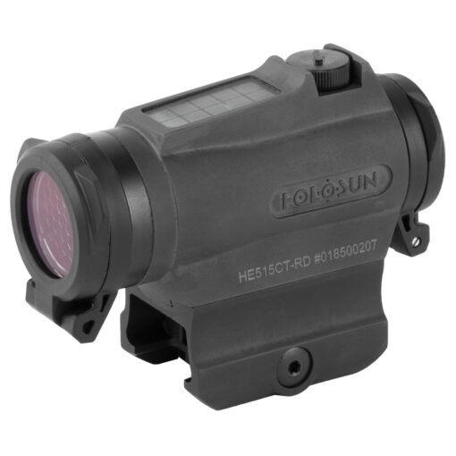Holosun 515T Elite Red Circle Dot With Solar Panel - Black Rifle Depot