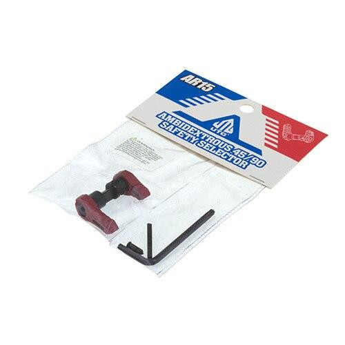 UTG AR 15 Ambidextrous 45/90 Safety Selector - RED - LEAPERS / UTG UTG AR 15 Ambidextrous 45/90 Safety Selector - RED, AR 15 Safety Selector, Red AR 15 Parts, Colored AR 15 Parts, AR 15 Parts, AR Parts, Spare AR 15 Parts, AR 15 Lower Parts LEAPERS / UTG UTG AR 15 Ambidextrous 45/90 Safety Selector - RED, AR 15 Safety Selector, Red AR 15 Parts, Colored AR 15 Parts, AR 15 Parts, AR Parts, Spare AR 15 Parts, AR 15 Lower Parts