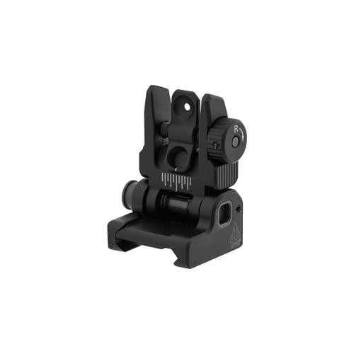 UTG-ACCU-SYNC®-Spring-Loaded-Flip-Up-Rear-Sight-LeapersUTG-UTG-ACCU-SYNC-Spring-Loaded-Flip-Up-Rear-Sight Leapers/UTG UTG ACCU-SYNC Spring Loaded Flip-Up Rear Sight