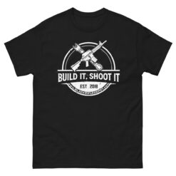 Build It, Shoot It Short Sleeve T-Shirt - White Logo