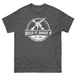 Build It, Shoot It Short Sleeve T-Shirt - White Logo