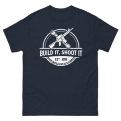 Build It, Shoot It Short Sleeve T-Shirt - White Logo