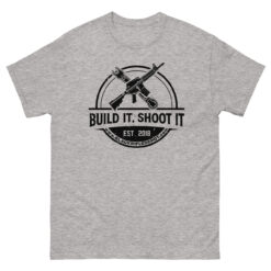 Build It, Shoot It Short Sleeve T-Shirt - Black Logo