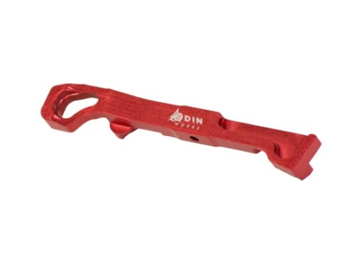 ODIN Works Extended Glock Magazine Release - New Frontier Style - Red - Black Rifle Depot