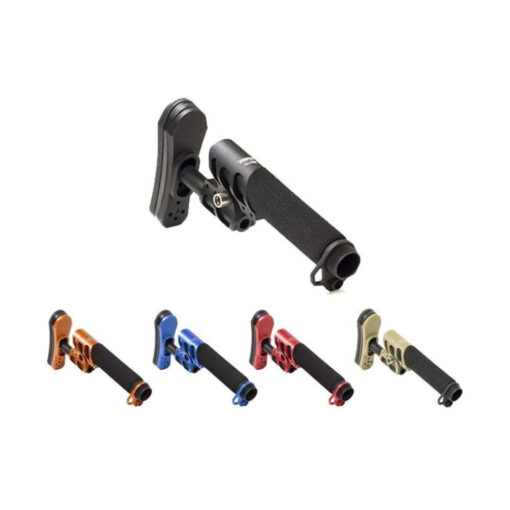 ODIN Works Zulu Adjustable Stock w/ Padded Pistol Buffer Tube and Back Plate - Midnight Bronze - Black Rifle Depot