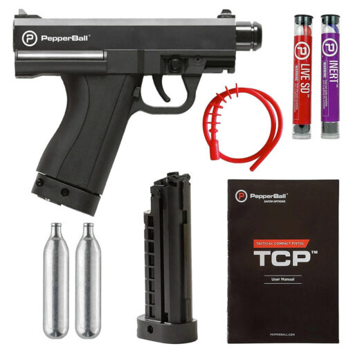 PepperBall TCP Pepper Ball Kit CO2 Pistol - Black - Black Rifle Depot