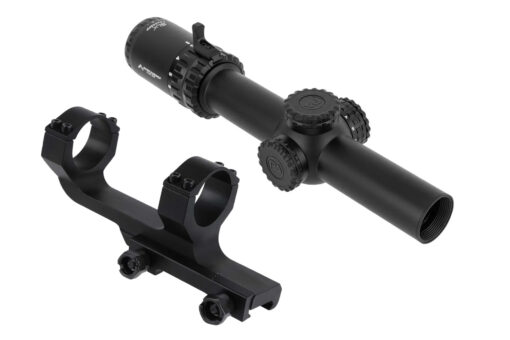 Primary Arms SLx 1-6x24 SFP Rifle Scope Gen IV - Illuminated ACSS Aurora 5.56/.308 Yard Reticle w/ Deluxe 30mm Scope Mount - Black Rifle Depot