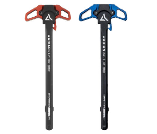 Radian Raptor Competition Ambidextrous Charging Handle - Blue - Black Rifle Depot