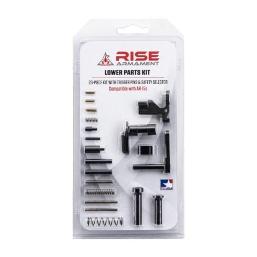 Rise Armament AR15 Lower Parts Kit - Black Rifle Depot