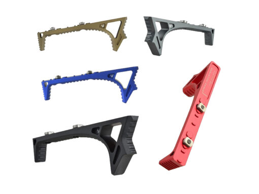 Strike Industries SI Link KeyMod / M-LOK Foregrip - (Black, Blue, FDE, Grey, Red) - Red - Black Rifle Depot