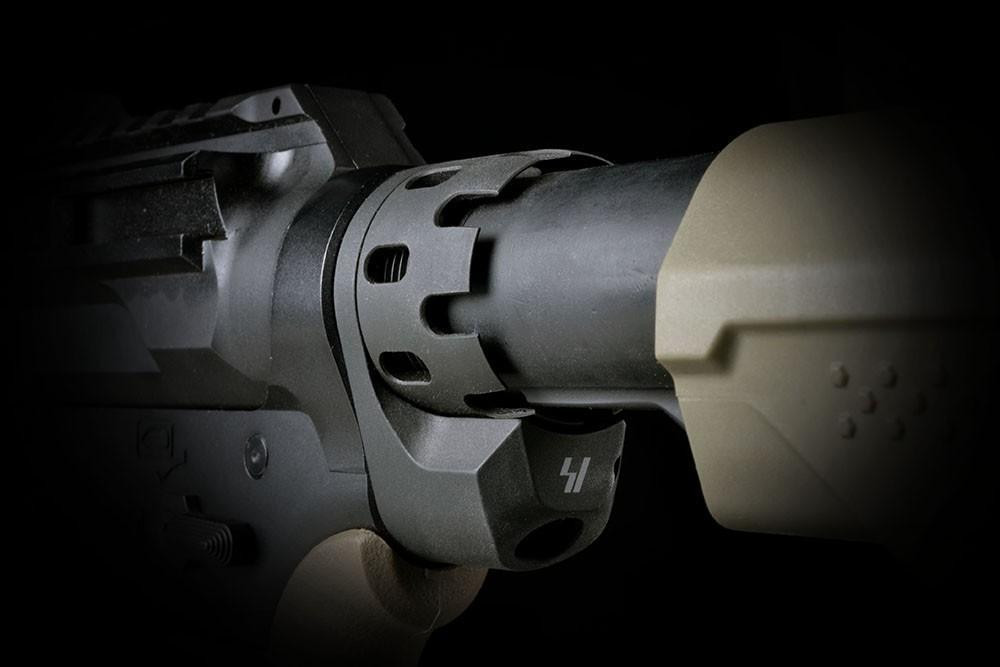 Strike Industries Enhanced Castle Nut-Extended QD End Plate - STRIKE INDUSTRIES Strike Industries AR 15 Enhanced Castle Nut and Extended QD End Plate, Strike Industries Parts, AR 15 Parts STRIKE INDUSTRIES Strike Industries AR 15 Enhanced Castle Nut and Extended QD End Plate, Strike Industries Parts, AR 15 Parts