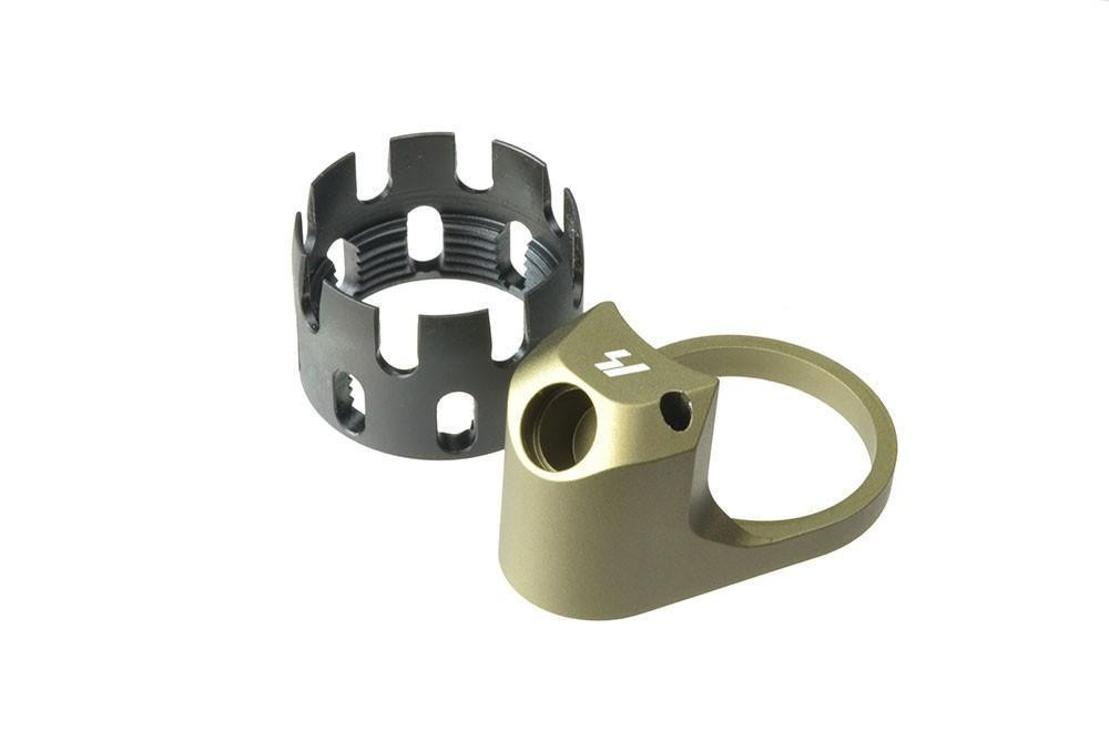 Strike Industries Enhanced Castle Nut-Extended QD End Plate - STRIKE INDUSTRIES Strike Industries AR 15 Enhanced Castle Nut and Extended QD End Plate, Strike Industries Parts, AR 15 Parts STRIKE INDUSTRIES Strike Industries AR 15 Enhanced Castle Nut and Extended QD End Plate, Strike Industries Parts, AR 15 Parts