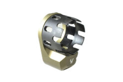 STRIKE INDUSTRIES Strike Industries AR 15 Enhanced Castle Nut and Extended QD End Plate, Strike Industries Parts, AR 15 Parts